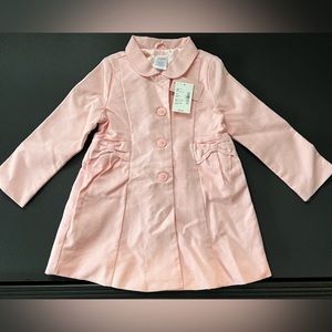 NWT - Gymboree Light Pink Spring/Easter Coat - 3T